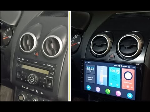 Видео: Установка - Головное устройство Nissan Qashqai Android Radio