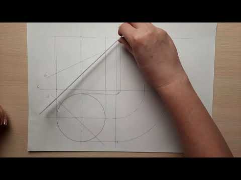 Видео: Начертательная геометрия. Практическое занятие к  "Лекция 8 часть 2"