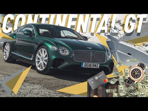 Видео: Новый Bentley Continental GT V12 635 Л.С 2018/Император Лухари/Большой Тест Драйв