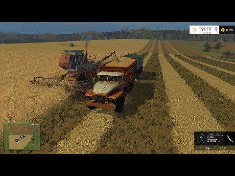 Видео: Farming Simulator2015   Первый день в колхозе. часть 1.