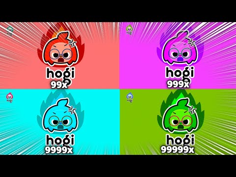 Видео: Angry Hogi падает в яму IntroLogo на безумной скорости 999999x Klasky Csupo Effects!