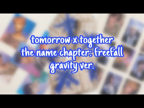 Видео: 🌲Распаковка альбома TXT “The Name Chapter: FREEFALL (gravity ver.) | kpop album unboxing