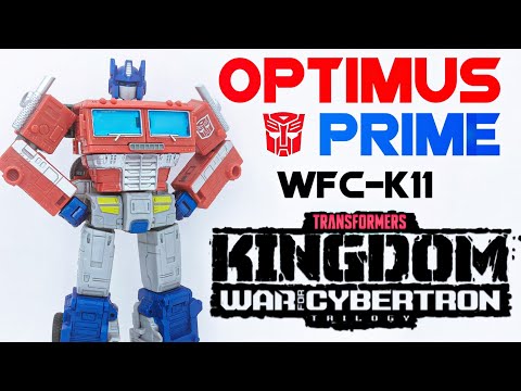 Видео: Обзор на фигурку TRANSFORMERS KINGDOM - OPTIMUS PRIME