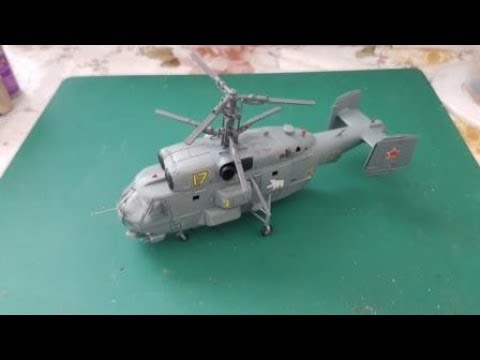 Видео: Ка-27 (Zvezda) 72scale...шаг 2