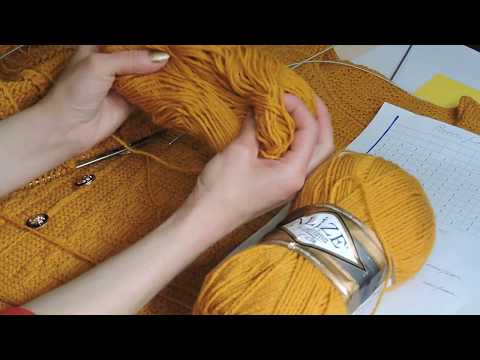 Видео: Узор для жилета. "Из недосказанного ч.1" пряжа Аlize zincir