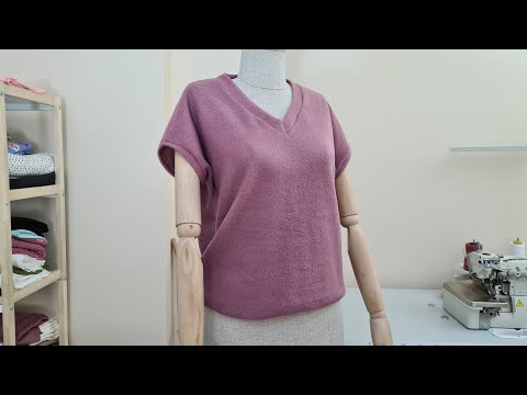 Видео: Очень простой пошив блузки/Шитье элегантной блузки