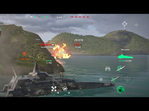 Видео: Первый заплыв в Modern Warships