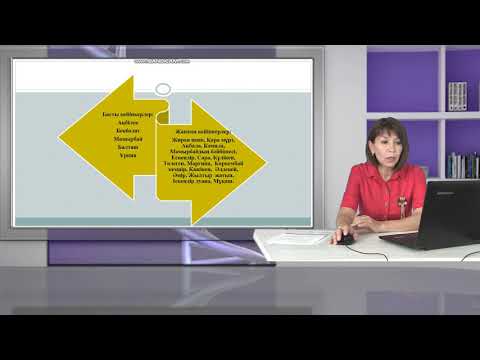 Видео: Видеосабақ:  "Ақбілек" романы  1-бөлім     Каримова Б. М.