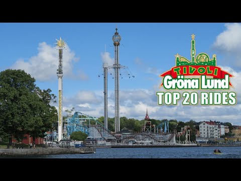 Видео: 20 лучших аттракционов в Грёна Лунд