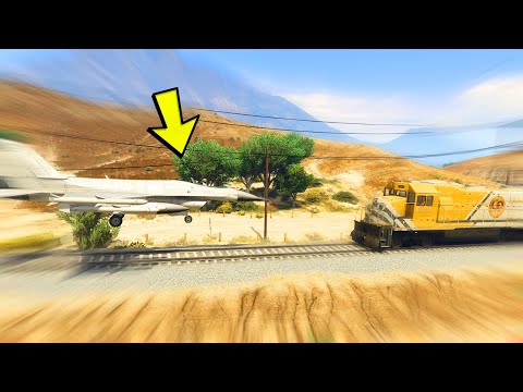 Видео: СПРЯХ ВЛАКА В GTA 5!