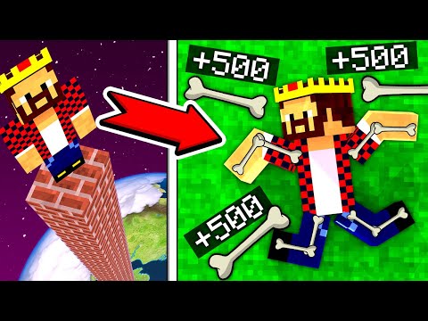 Видео: САМОЕ ДОРОГОЕ ПАДЕНИЕ ЗА 999.999$ В МАЙНКРАФТ! Minecraft