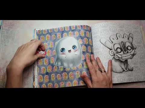 Видео: Болталка о маленьких итогах и больших планах на Ноябрь 2023/Раскраски антистресс/ Coloring book