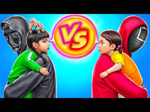 Видео: Уэнздей Аддамс в Игре в Кальмара! Игра в Кальмара vs Супергерои в реальной жизни!