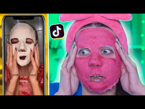 Видео: ЗАГИПСОВАЛА СЕБЕ ЛИЦО! ТЕСТИРУЮ ВИРУСНУЮ КОСМЕТИКУ ИЗ Тik-Тok!