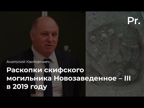 Видео: Раскопки скифского могильника Новозаведенное-III в 2019 году