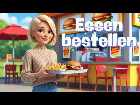 Видео: Заказ еды на немецком языке 🇩🇪 | Заказать еду стало проще! | Учите немецкий язык с помощью историй