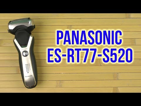 Видео: Распаковка PANASONIC ES-RT77-S520