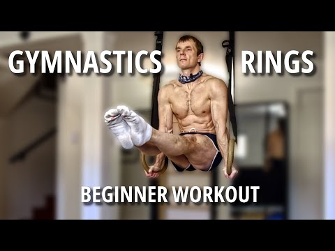 Видео: Как стать сильнее на кольцах | Силовая тренировка для начинающих по гимнастике