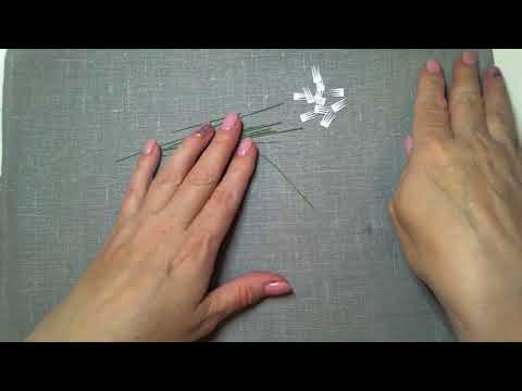 Видео: Бувардия из фоамирана - подготовка к мастер-классу