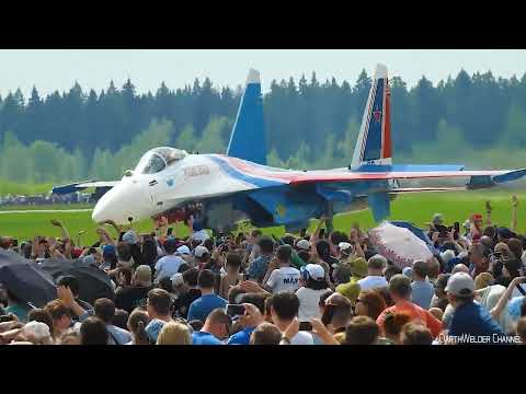 Видео: "Су-35С  высший пилотаж! 30 лет АГВП "Русские витязи" 2021.