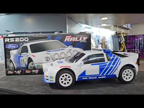 Видео: Мини-ралли-кар TRAXXAS Ford RS200 VXL