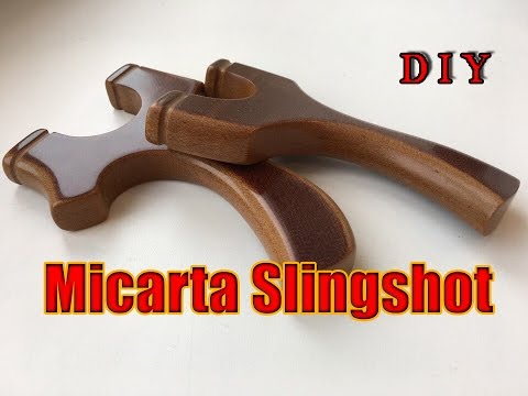 Видео: Как сделать рогатку из текстолита | How to make slingshot from micarta