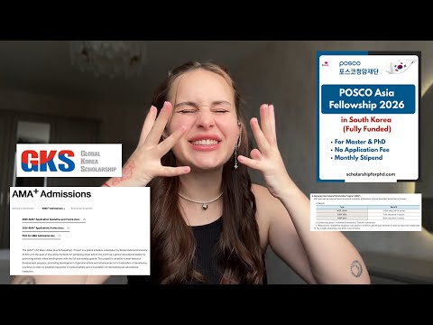 Видео: всё про стипендии Кореи за 12 минут