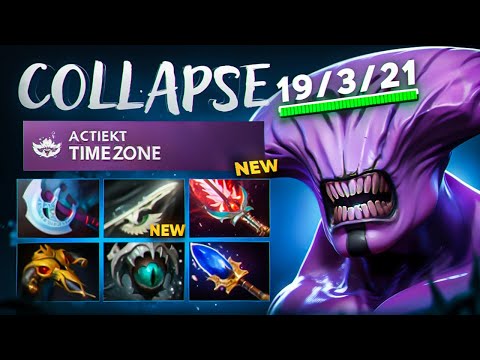 Видео: КОЛЛАПС УНИЧТОЖАЕТ ВРАГОВ НА ОФФЛЕЙН ВОЙДЕ ЧЕРЕЗ КУБ🔥❘ Collapse Faceless Void 7.38