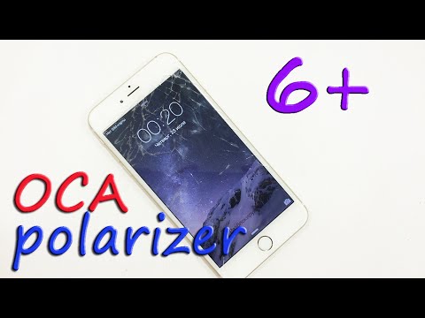 Видео: Ремонт Iphone 6 plus замена стекла на OCA пленки