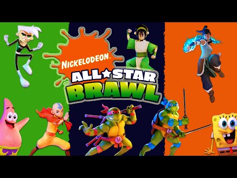 Видео: Битва любимых мульт героеев/ Nickelodeon all-star brawl