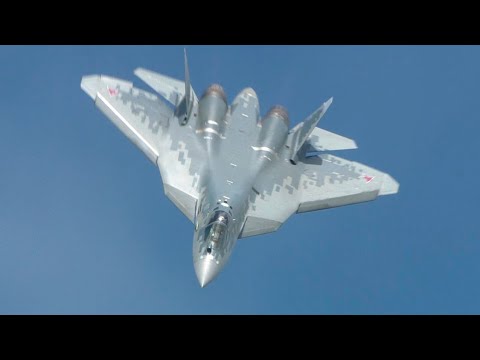 Видео: Су-57 МАКС 2021