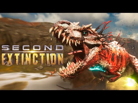 Видео: БИТВА С РЕКСОМ -  SECOND EXTINCTION #3