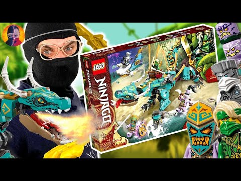 Видео: LEGO ДРАКОН ИЗ ДЖУНГЛЕЙ - ВСЯ СБОРКА - ЧАСТЬ 1