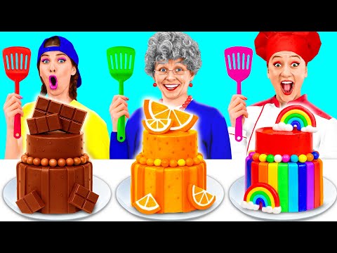 Видео: Кулинарный Челлендж: Я против Бабушки | Смешные Челленджи от 4Teen Challenge