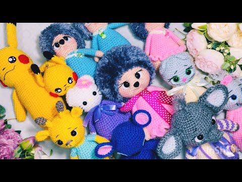 Видео: Готовые работы, 23 игрушки за неделю