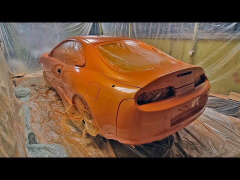 Видео: ФИНАЛНО БОЯДИСВАНЕ - Celica-Supra (Част-85)