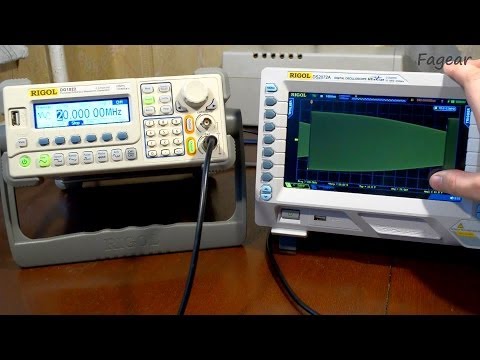 Видео: Обзор генератора сигналов Rigol DG1022 (DG1000)