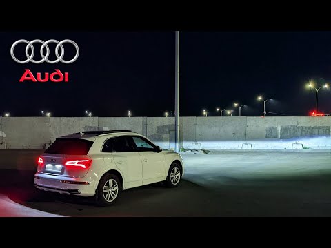 Видео: А что там у Немцев? Обзор Штатного LED AUDI Q5 FY 2018