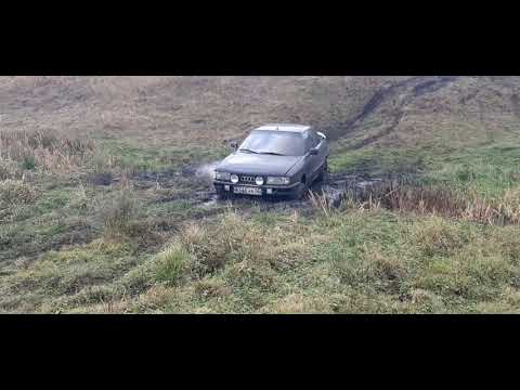 Видео: audi 90 кваттро грязь