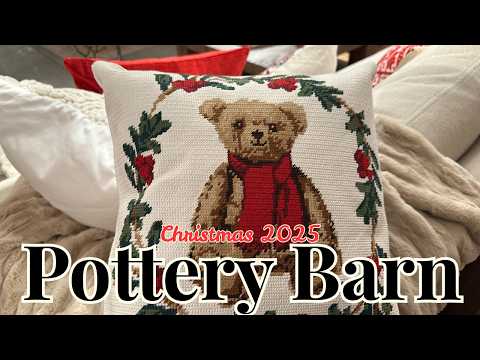 Видео: Рождество в Pottery Barn | Новая праздничная коллекция 2025: обзор