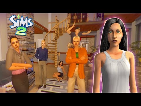 Видео: Старый Новосельск • Обзор города в симс 2• ранний Плезантвью в Sims 2