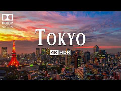 Видео: ТОКИО 4K ULTRA HD [60FPS] — вдохновляющая кинематографическая музыка и красивый городской пейзаж