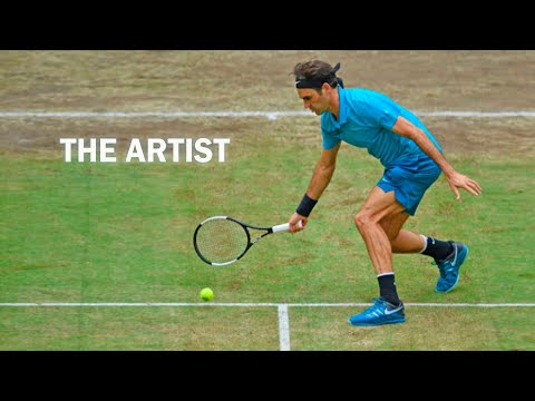 Видео: Федерер играет в теннис так, будто рисует 🎨