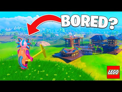 Видео: 33 занятия в LEGO Fortnite, когда скучно
