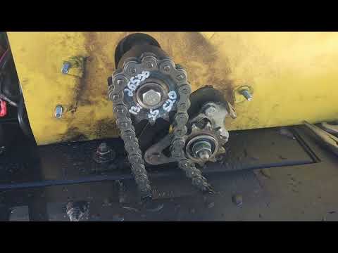 Видео: Бурлак Егерь Спорт - Замена цепи и звезды. Расход топлива. Замер скорости.