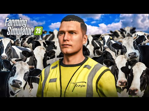 Видео: МЕГА ФЕРМА #3. УБРАЛИ 5.000.000 СИЛОСА, ЧТОБЫ ПРОКОРМИТЬ 1.000 КОРОВ! FARMING SIMULATOR 25