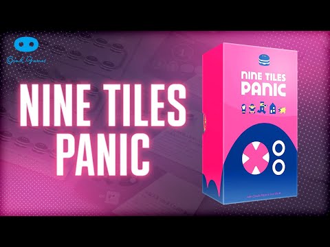 Видео: Серия OINK Games | Играем в настольную игру Nine tiles Panic