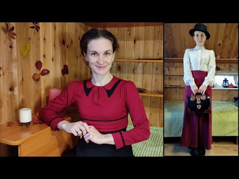 Видео: Как собрать наряд в стиле начала 20 века. Эдвардианский образ. Мода 1900х годов.