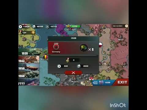 Видео: Прохождение World Conqueror 3  за Третий Рейх серия 1 (1-5 ходы)