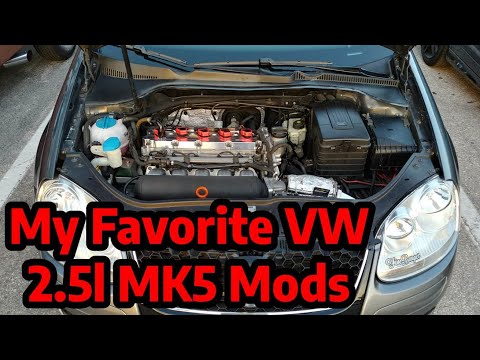 Видео: Модификации VW Mk5 2.5l